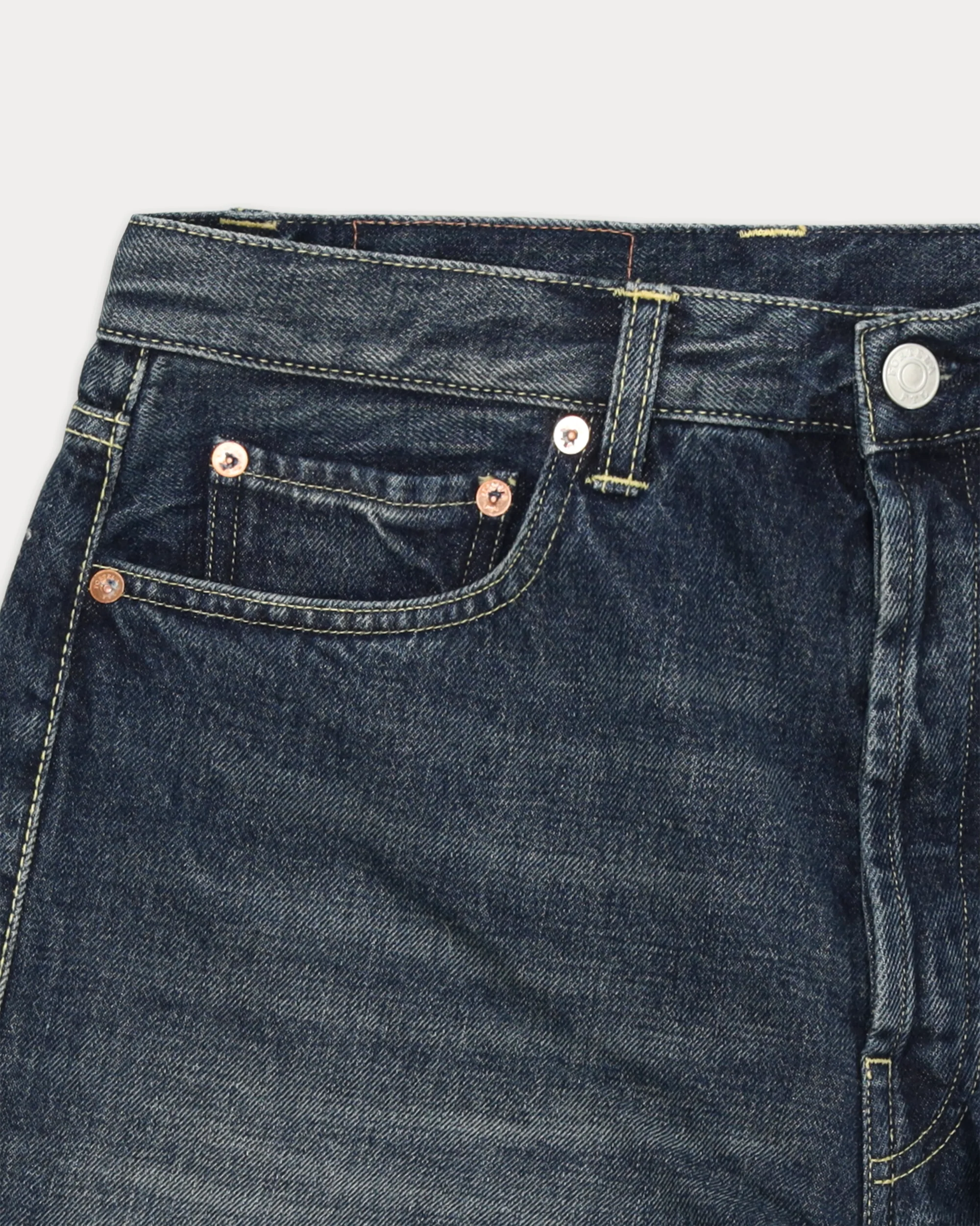 914 Sean Japan Denim 5 Tasche Regular Fit Stone Wash - L29'' - Image 3