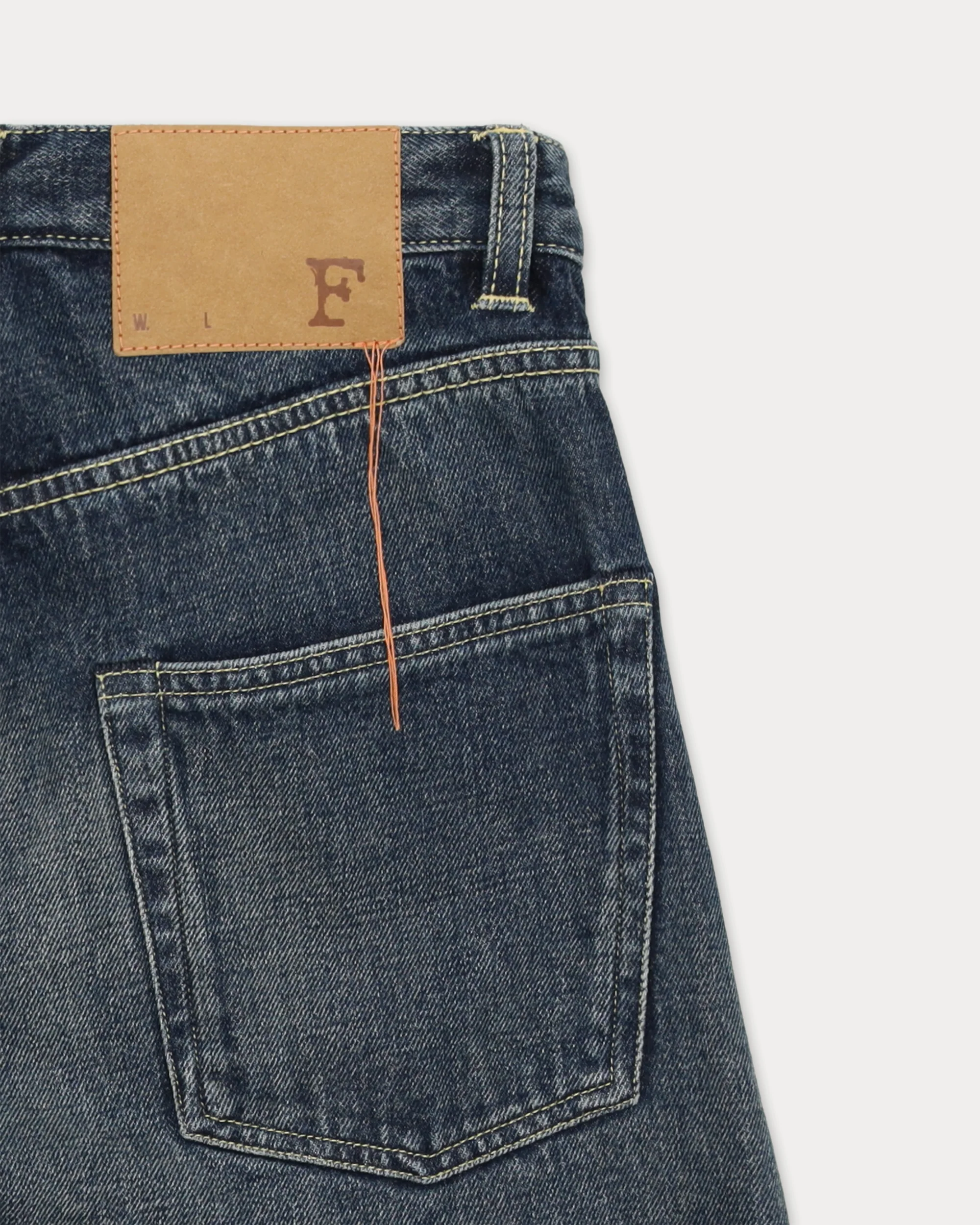 914 Sean Japan Denim 5 Tasche Regular Fit Stone Wash - L29'' - Image 4