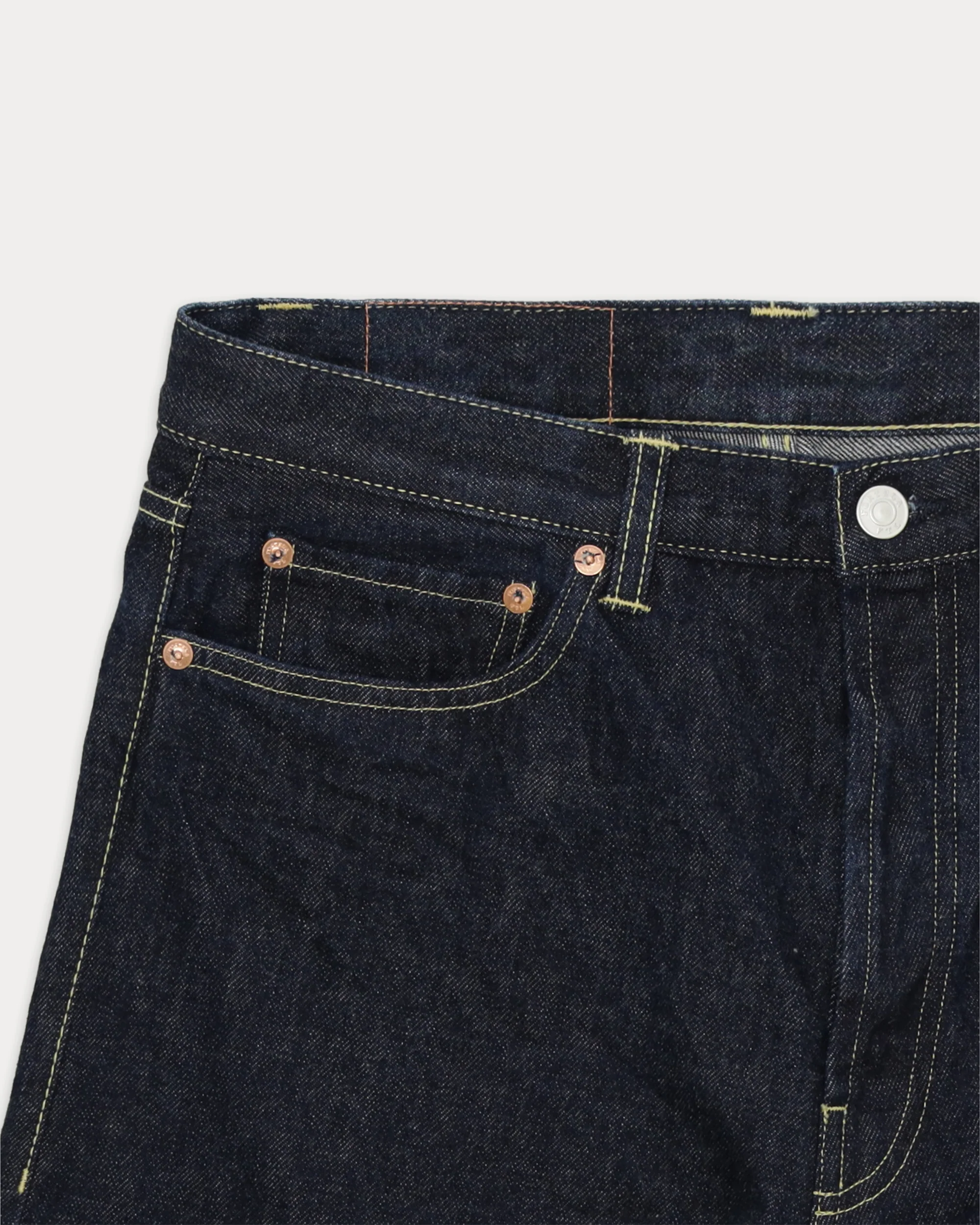 914 Sean Japan Denim 5 Tasche Regular Fit Indigo Rinse - L33'' - Image 3