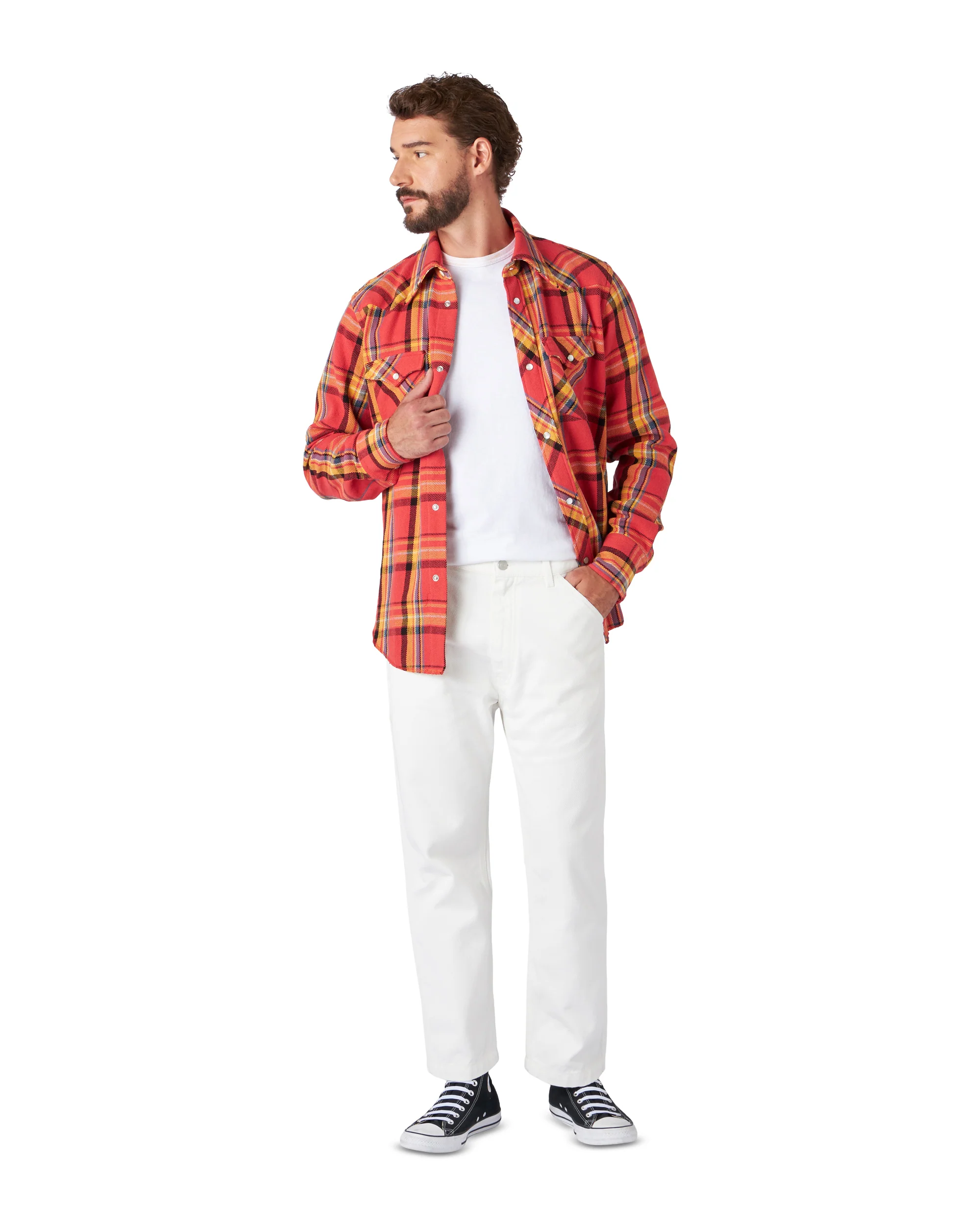 Allen Pantaloni "Workwear" in Twill di Cotone - Image 5