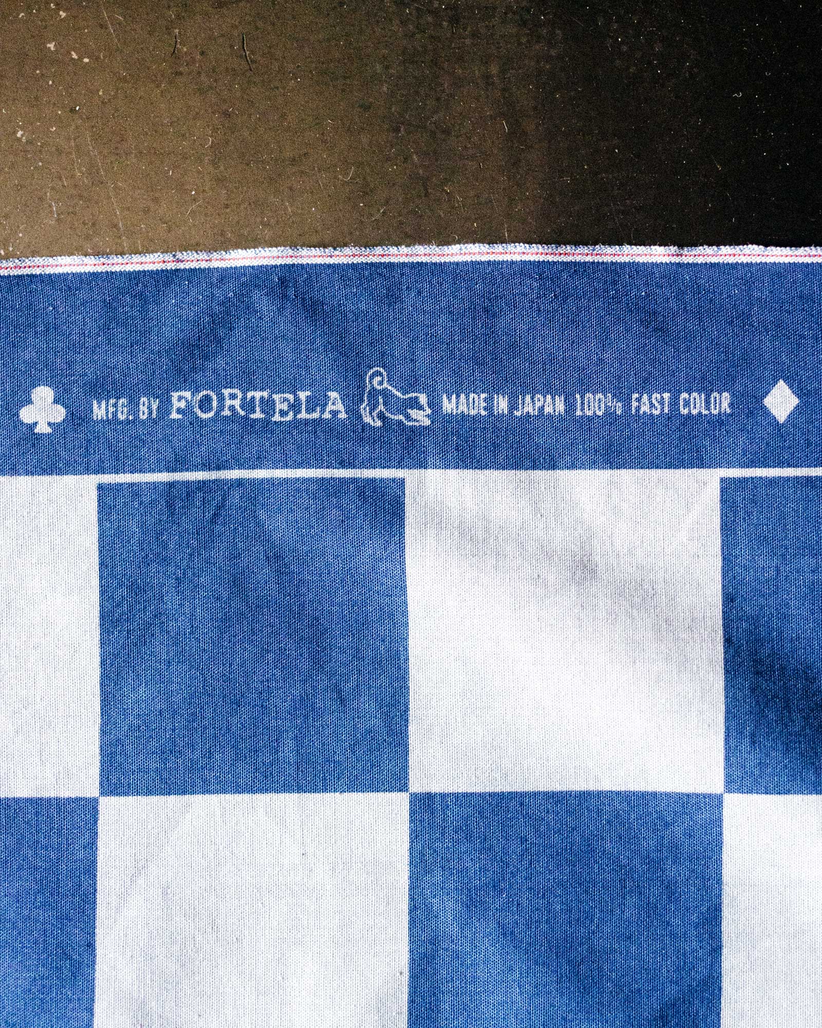 Bandana In Cotone con Stampa "Damier" - Image 3