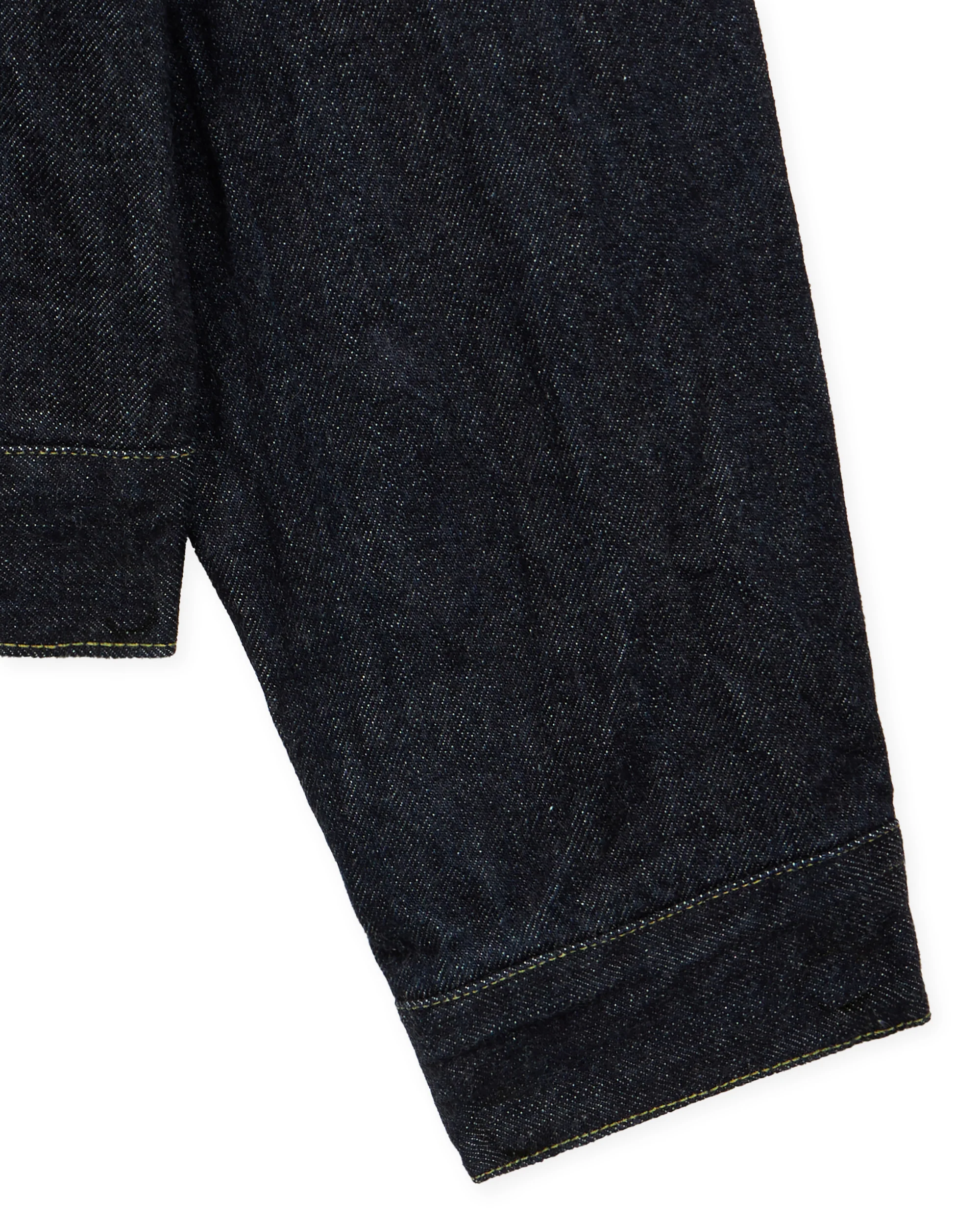 Cisco Giacca In Japan Denim Indigo Rinse - Image 4