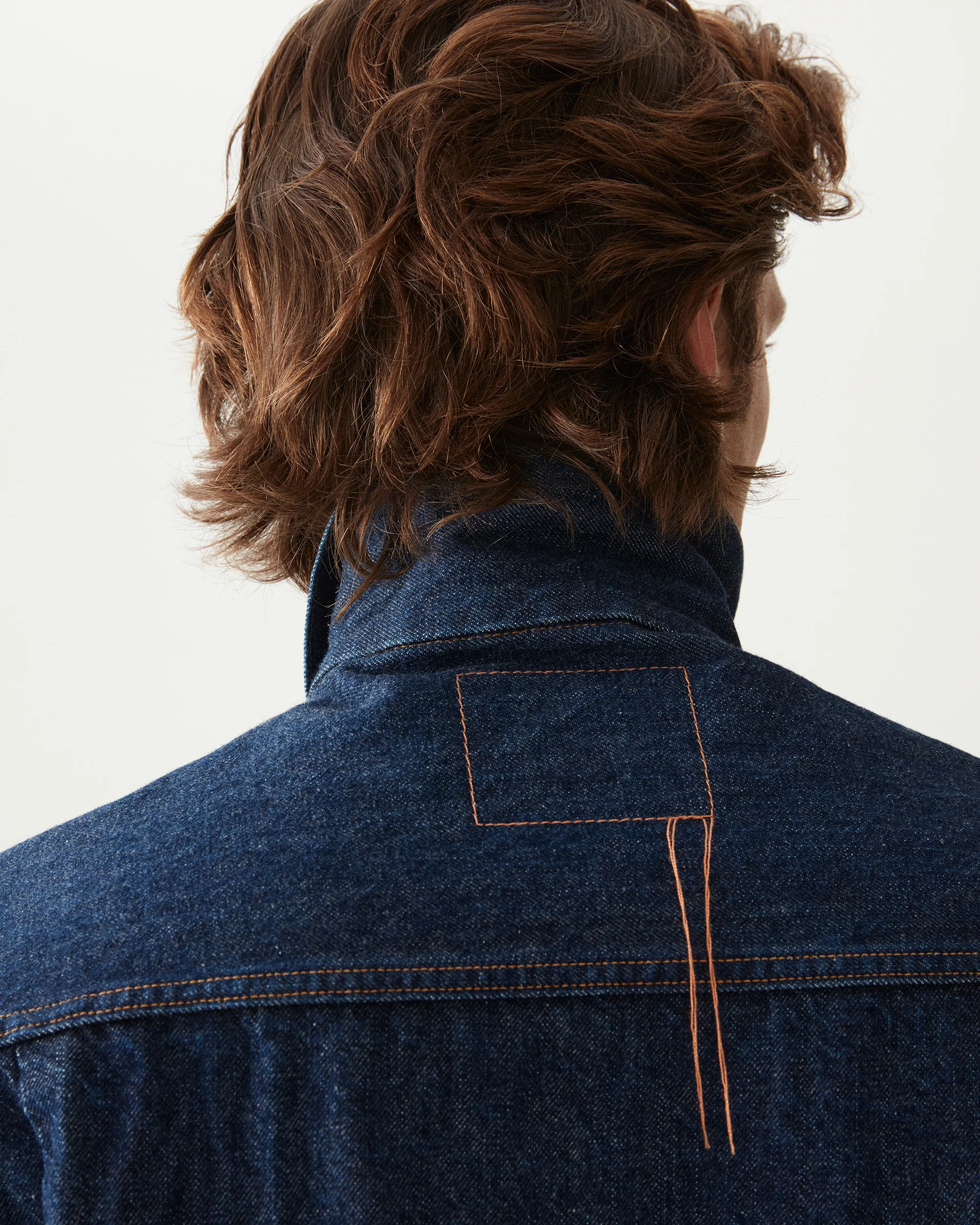 Cisco Giacca In Japan Denim Stone Wash - Image 7