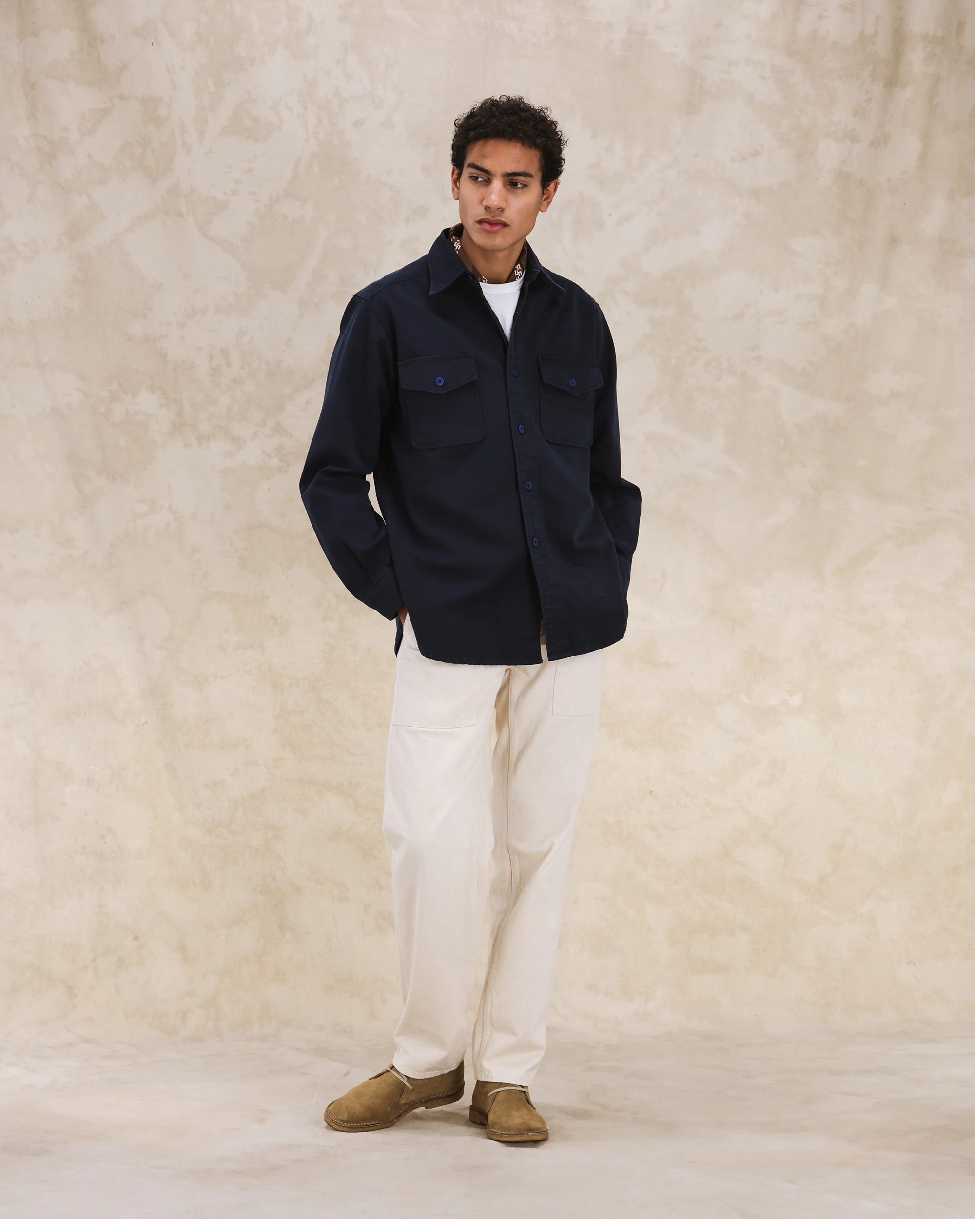 CPO Overshirt In Cotone - Image 5