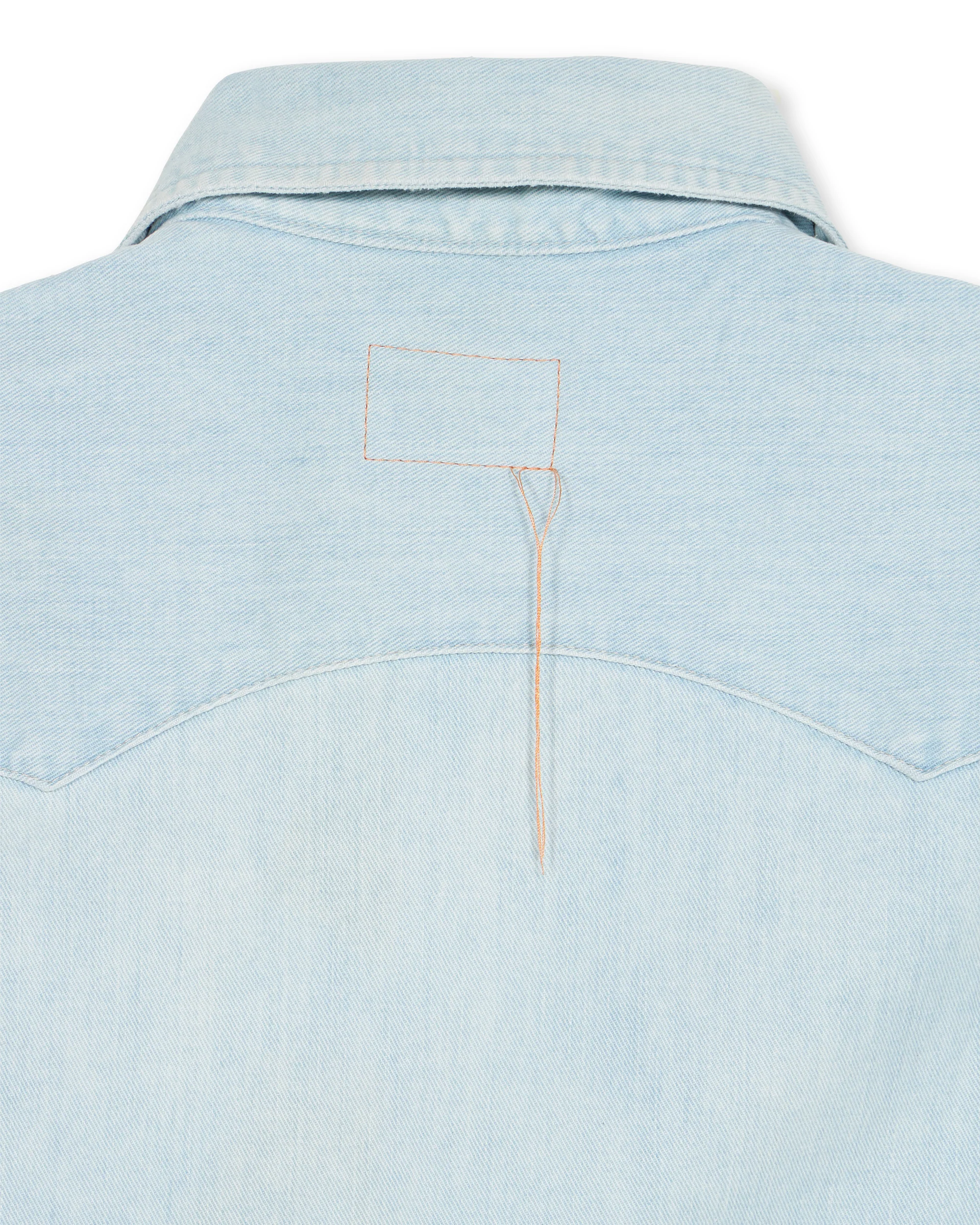 Elpaso Camicia Texana Bleach Wash - Image 4