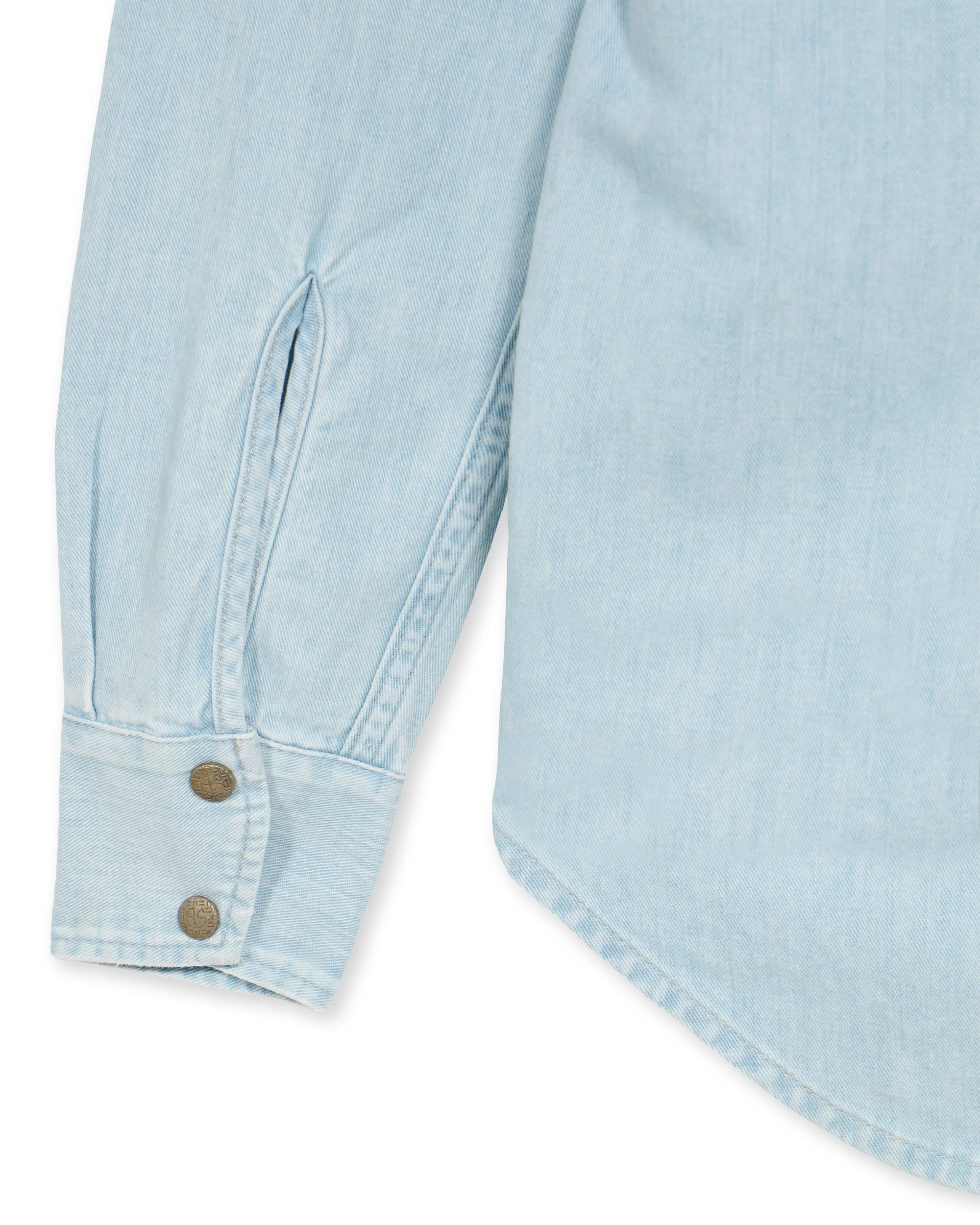 Elpaso Camicia Texana Bleach Wash - Image 5