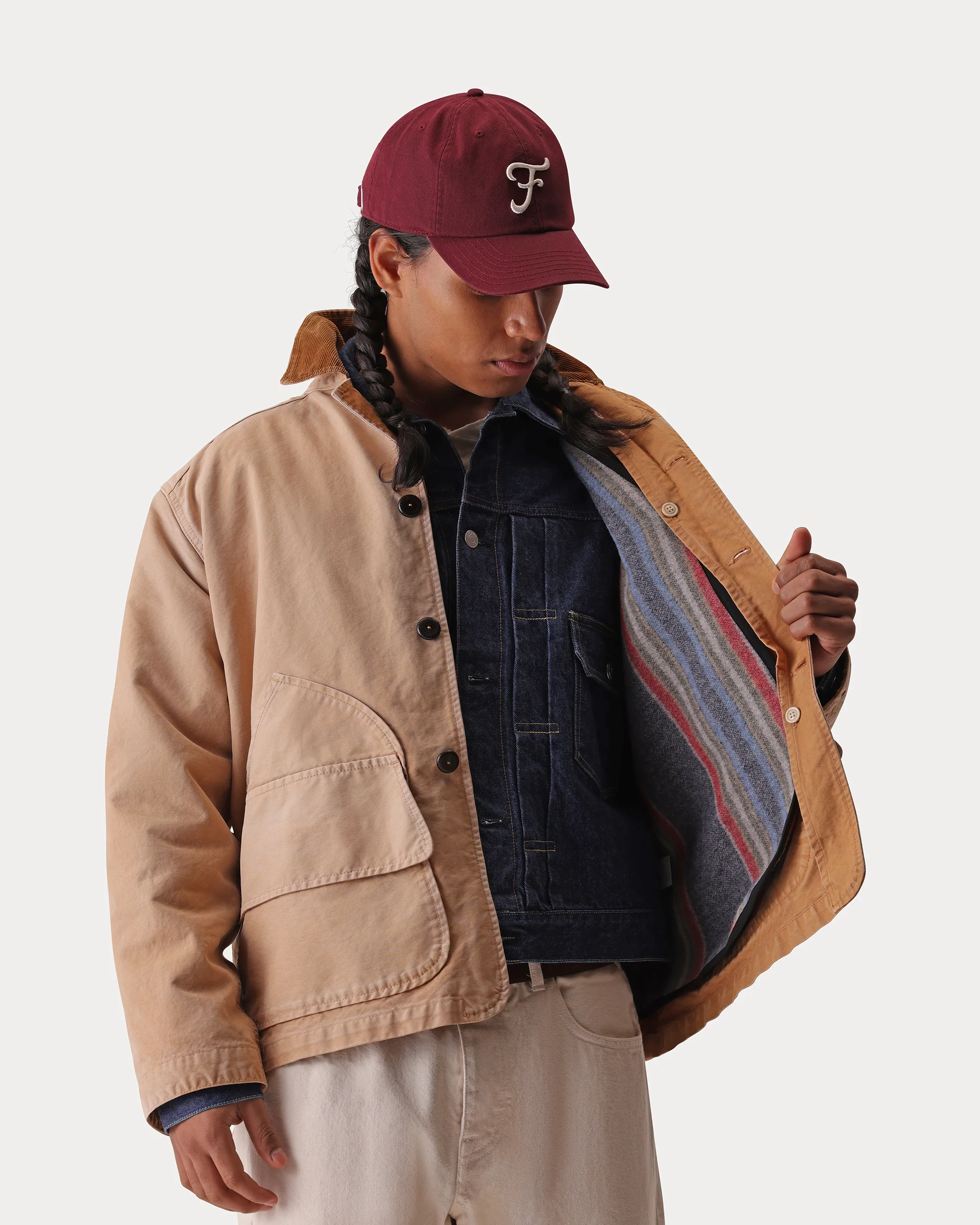 Fortela Cap in Cotone Chino - Image 4
