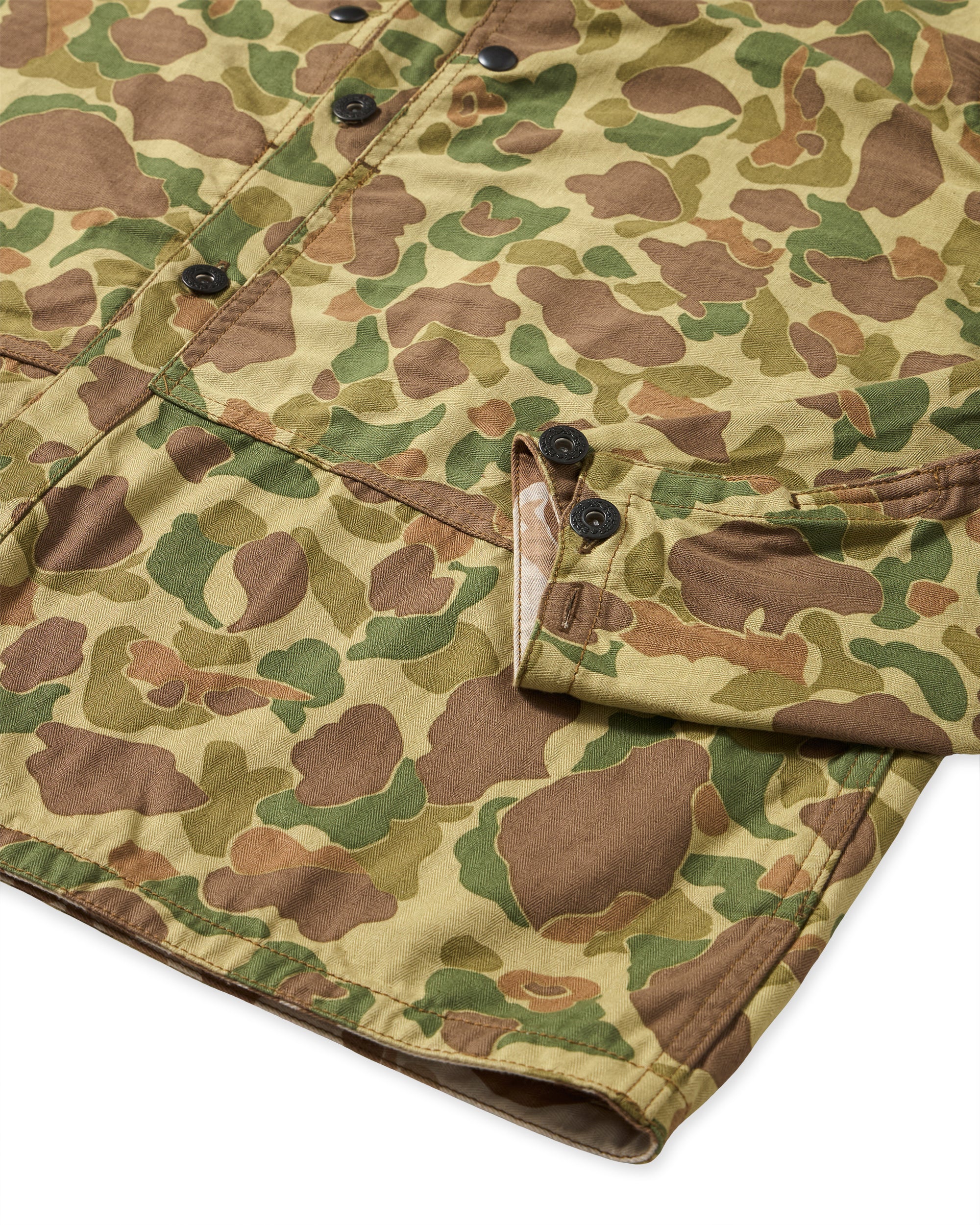 Frog Overshirt Camouflage In Cotone - Image 4