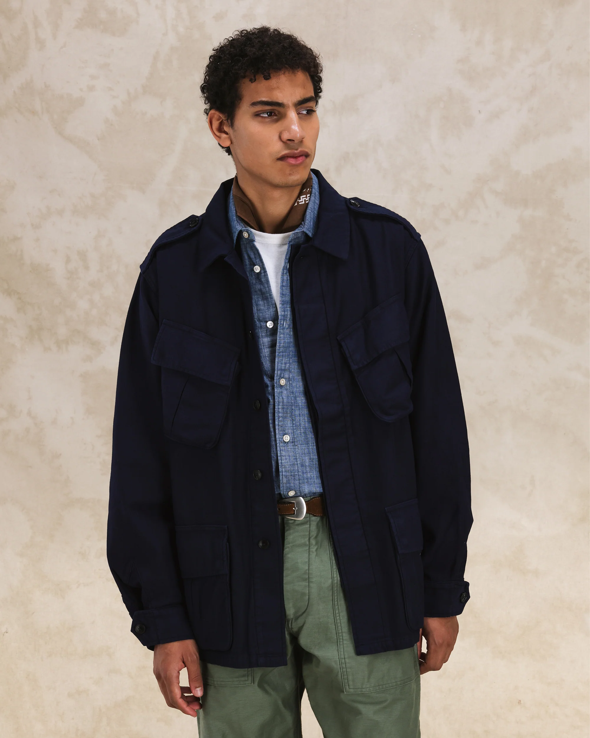 Jungle Giacca Con Tasche In Cotone - Image 7