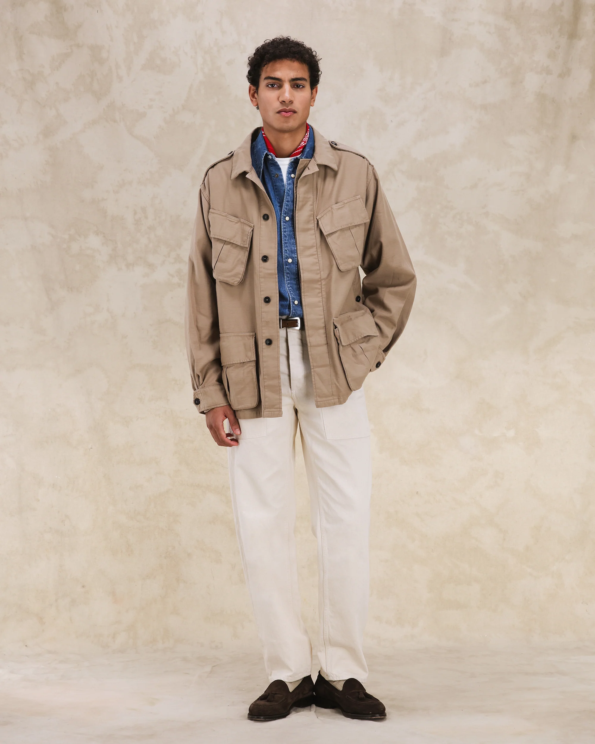 Jungle Giacca Con Tasche In Cotone - Image 5