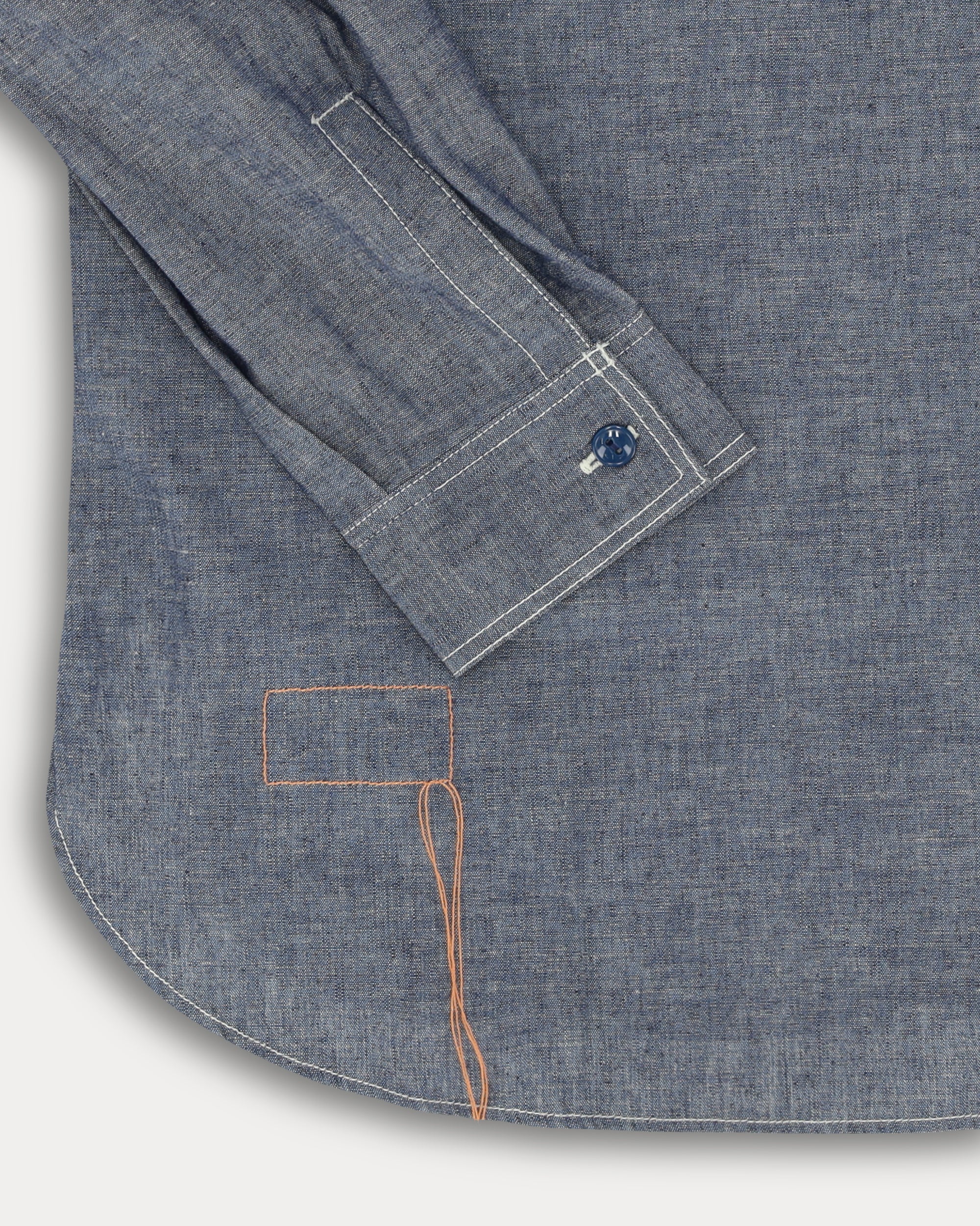 Otero Camicia In Chambray  - Image 4