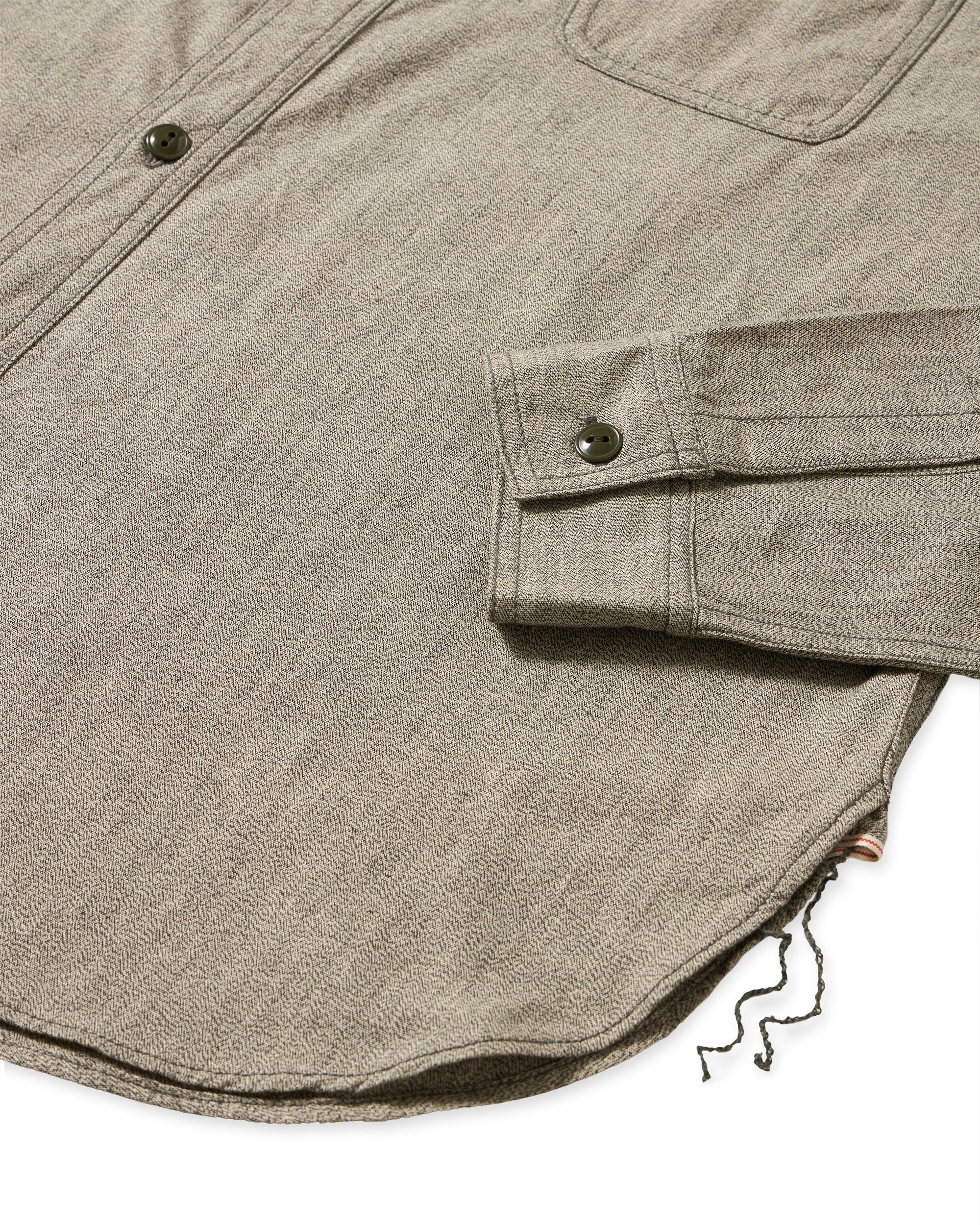 Otero Camicia In Carbon Chambray - Image 4