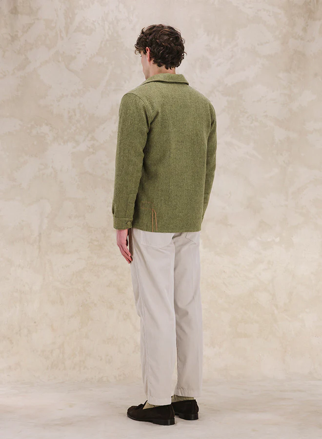 Pepper Overshirt In Lana - Image 6