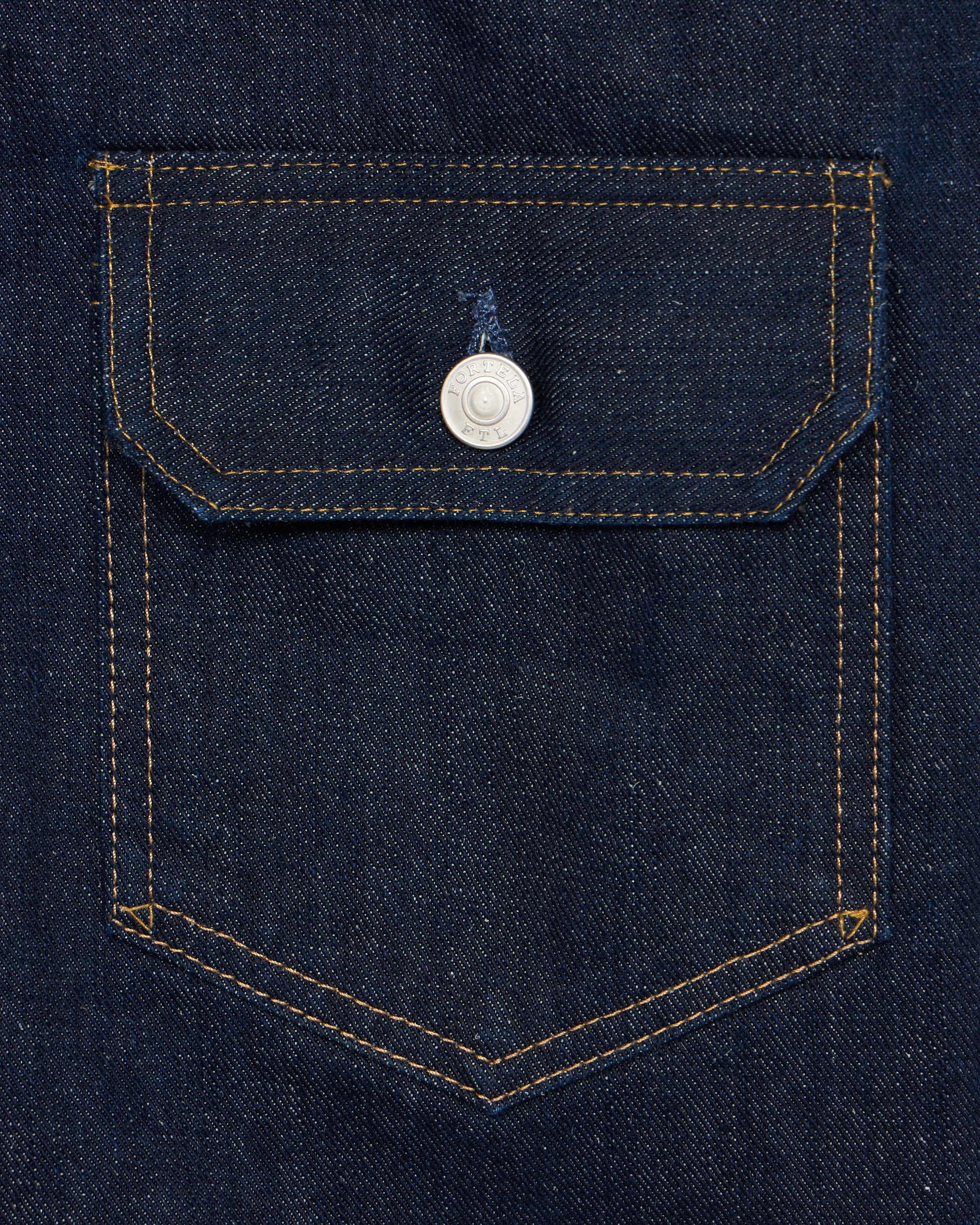 Type Giacca in Denim Indigo Rinse - Image 3