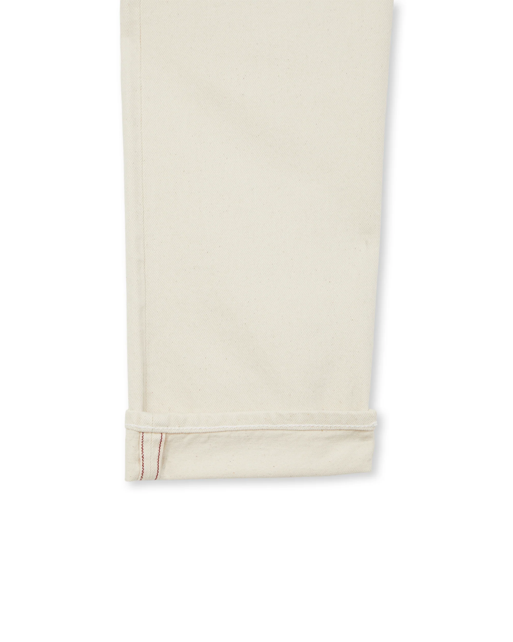 965 John Japan Denim Cimosato 5 Tasche Regular Fit Ecru' - L29'' - Image 4